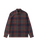 The Vans Mens Larkspur Plaid Flannel Shirt in Parisian Night & Poppy Ember