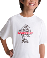 Boys Big Push T-Shirt in White