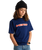 Boys Retro Speed T-Shirt in Deep Indigo