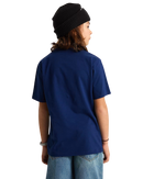 Boys Retro Speed T-Shirt in Deep Indigo