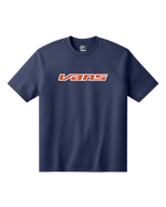 The Vans Boys Boys Retro Speed T-Shirt in Deep Indigo