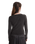 Teri Waffle Long Sleeve T-Shirt in Black