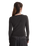 Teri Waffle Long Sleeve T-Shirt in Black
