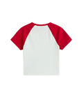 Clare Baby T-Shirt in Racing Red
