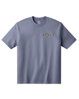 The Vans Boys Boys Camo Oval T-Shirt in Glacial Slate
