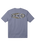 The Vans Boys Boys Camo Oval T-Shirt in Glacial Slate