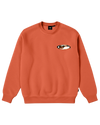 The Vans Boys Boys Bevel Flame Sweatshirt in Flame