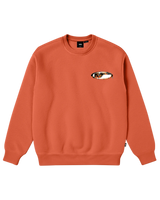 The Vans Boys Boys Bevel Flame Sweatshirt in Flame