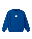 The Vans Boys Boys Stretch Logo Sweatshirt in Classic Blue
