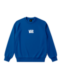 The Vans Boys Boys Stretch Logo Sweatshirt in Classic Blue
