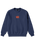 The Vans Boys Boys Stretch Logo Sweatshirt in Deep Indigo & Flame
