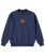 The Vans Boys Boys Stretch Logo Sweatshirt in Deep Indigo & Flame