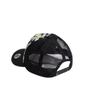 Boys Twisted Trucker Cap in Black