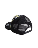 Boys Twisted Trucker Cap in Black