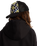 Boys Twisted Trucker Cap in Black