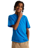 Boys Crestline T-Shirt in Bright Azure