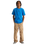 Boys Crestline T-Shirt in Bright Azure