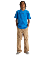 Boys Crestline T-Shirt in Bright Azure