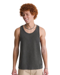 LX Waffle Vest in Faded Black