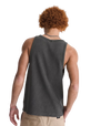 LX Waffle Vest in Faded Black