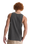 LX Waffle Vest in Faded Black