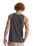 LX Waffle Vest in Faded Black