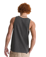 LX Waffle Vest in Faded Black