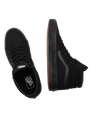 The Vans Mens SK8-Hi Shoes in Black