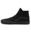 The Vans Mens SK8-Hi Shoes in Black