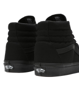 The Vans Womens Womens SK8-Hi Shoes in Black
