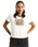 Centre Chest Ringer T-Shirt in Egret