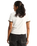 Centre Chest Ringer T-Shirt in Egret