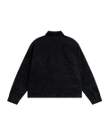 The Vans Mens Nico Cropped Chore Canvas Jacket in Black