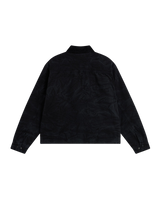 The Vans Mens Nico Cropped Chore Canvas Jacket in Black