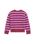 Rollins Stripe Jumper in Poppy Ember & Purple Licorice