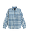 The Vans Mens Lawson Vintage Indigo Shirt in Bleach Indigo