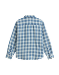 The Vans Mens Lawson Vintage Indigo Shirt in Bleach Indigo