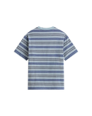 The Vans Mens Stripe Ringer Loose T-Shirt in Soft Slate