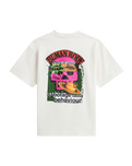 The Vans Mens Checkerboard Behaviour T-Shirt in Egret