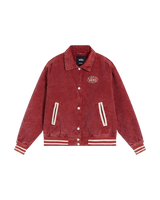 Milliken Varsity Jacket in Poppy Ember