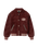 The Vans Womens Milliken Varsity Jacket in Poppy Ember