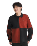Check Rugby Shirt in Poppy