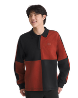 Check Rugby Shirt in Poppy