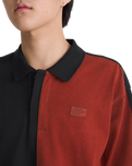 Check Rugby Shirt in Poppy