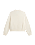 The Vans Womens Teddy Round Neck Cardigan in Egret