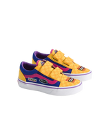 Kids Kpop Demon Hunters x Vans Old Skool V Shoes in Yellow