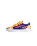 Kids Kpop Demon Hunters x Vans Old Skool V Shoes in Yellow