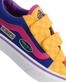 Kids Kpop Demon Hunters x Vans Old Skool V Shoes in Yellow