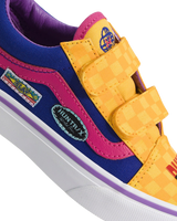 Kids Kpop Demon Hunters x Vans Old Skool V Shoes in Yellow