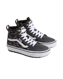 The Vans Womens SK8-Hi Waterproof Insulated MTE Shoes in Leopard Charcoal Grey